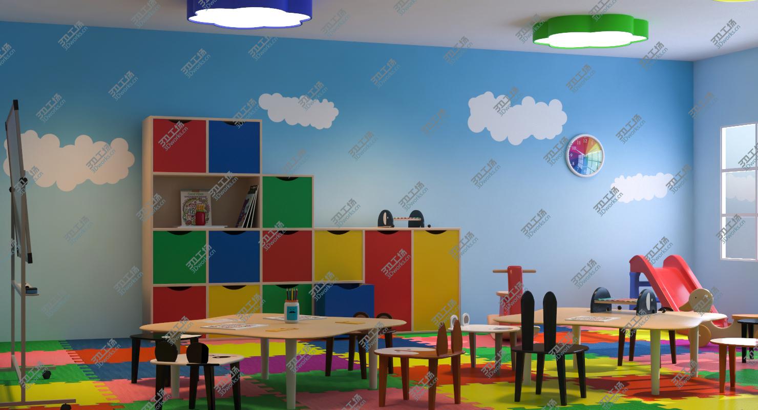 images/goods_img/202105073/3D Nursery Classroom Low Poly 3D Model/4.jpg